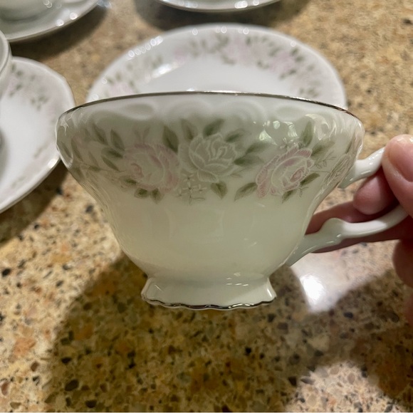 ☕️ Sheffield Fine China 4 Cups & Saucers - Picture 11 of 12